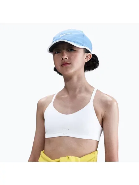 Lány melltartó Nike Alate White/Light Smoke Grey. Méret: fehér