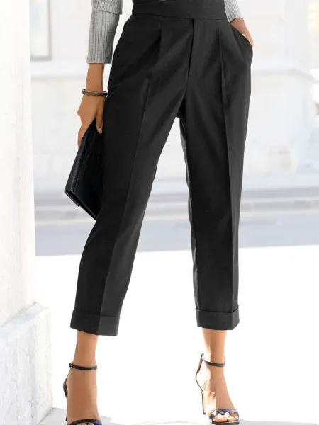LASCANA Pantaloni negru