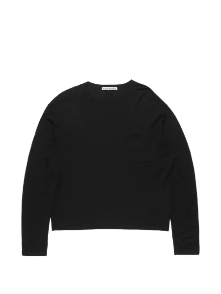 Pulover Acne Studios din cașmir negru