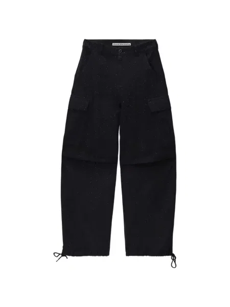 Pantaloni cargo Alexander Wang negru