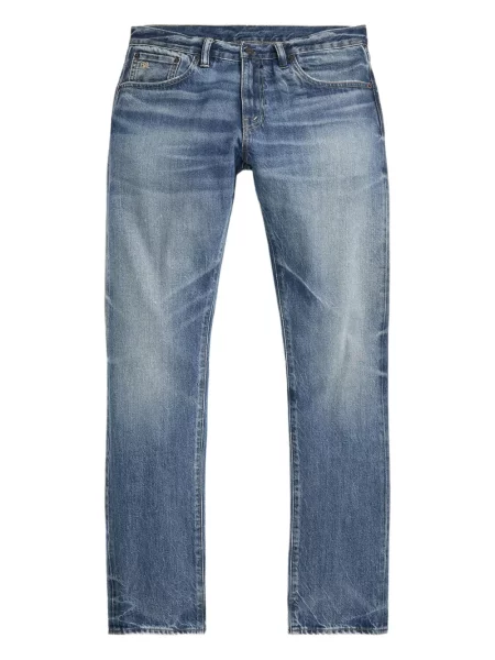 Blugi drepți Ralph Lauren Rrl albastru