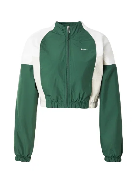 Nike Sportswear Prijelazna jakna SHRUNKEN smaragdno zelena bijela