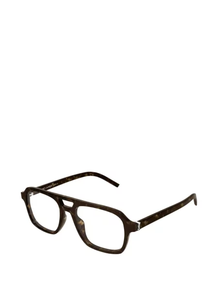 Slnečné okuliare Saint Laurent Eyewear hnedá