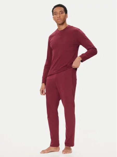 United Colors Of Benetton Pižama Bordo rdeča