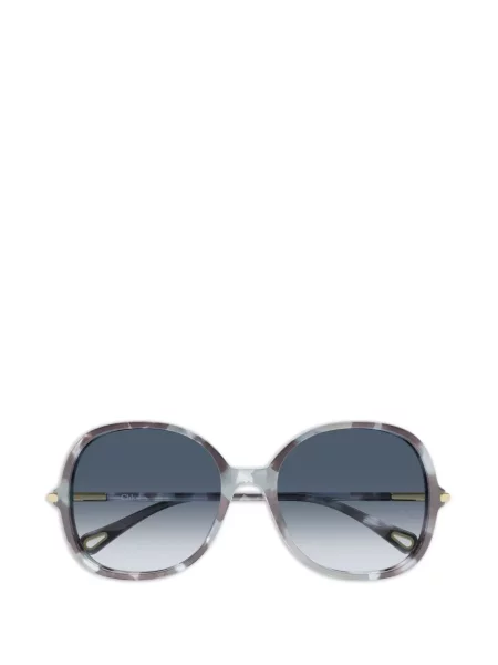 Napszemüveg Chloé Eyewear autogrammal barna