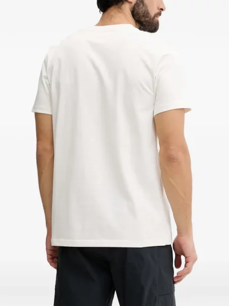 Tricou Fjallraven cu imagine alb