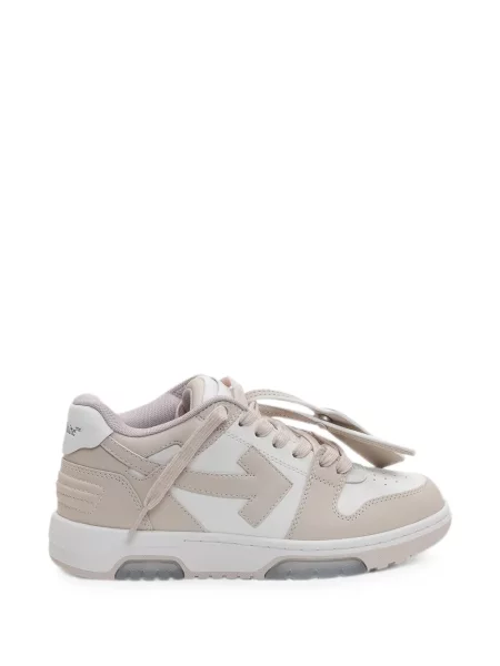 Sneakerși Off-white business alb