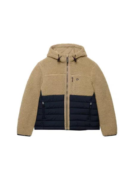 Superdry & Co Přechodná bunda noční / cappuccino modrá