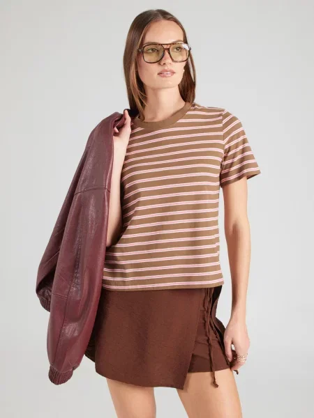 S.Oliver Tricou maro / roz alb