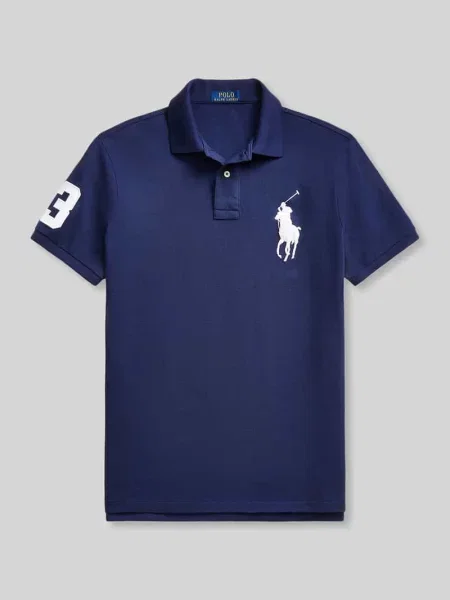 Polo Ralph Lauren Polo Granatowy Custom niebieska