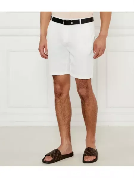 GUESS Pantaloni scurți Angels alb