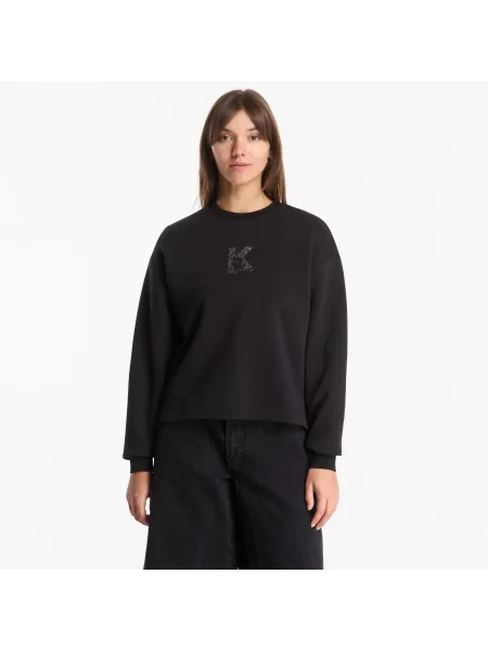 Суитшърт Karl Lagerfeld Jeans Reg K Logo Sweat Black S черно