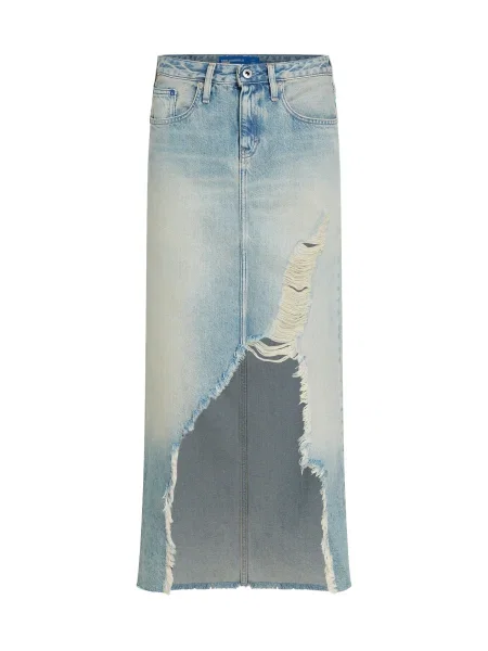 KARL LAGERFELD JEANS Fustă / deschis albastru