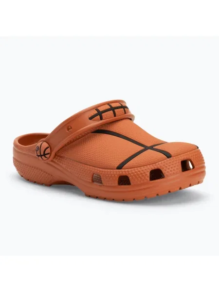 Crocs Classic Basketball Clog K sienna детски джапанки кафяво