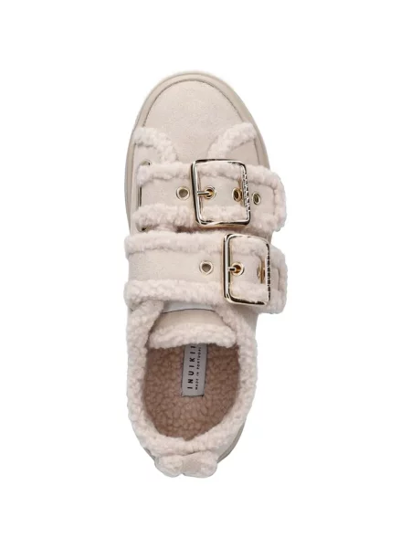 Báránybőr sneaker Inuikii fehér