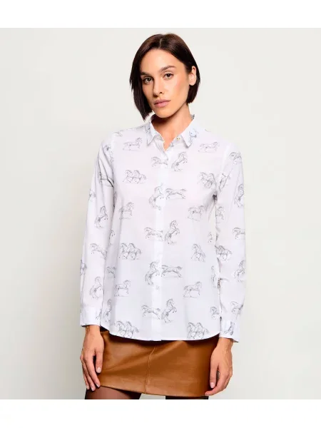 Barbour Cămașă Safari alb