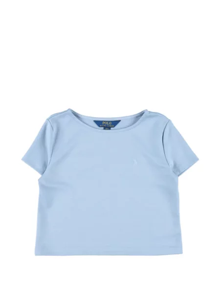 Spódnica dziecięca Polo Ralph Lauren niebieska