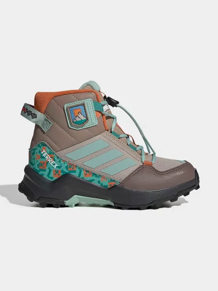 Adidas TERREX topánky trekingové detské Minecraft béžová
