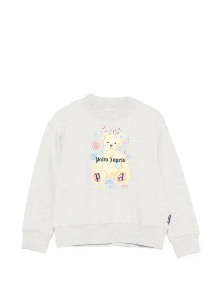 Bluza dziecięca Palm Angels szara