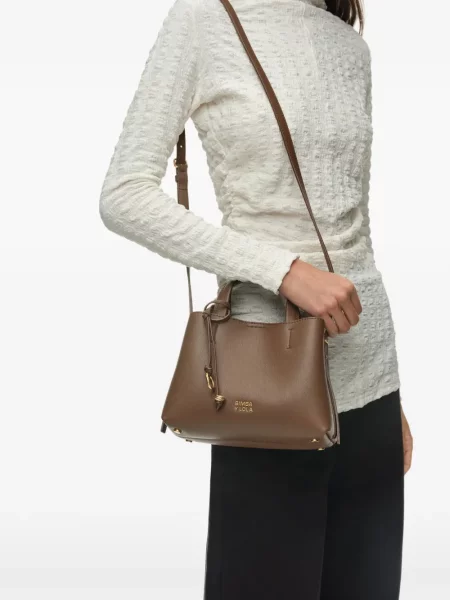 Geantă shopper Bimba Y Lola din piele maro
