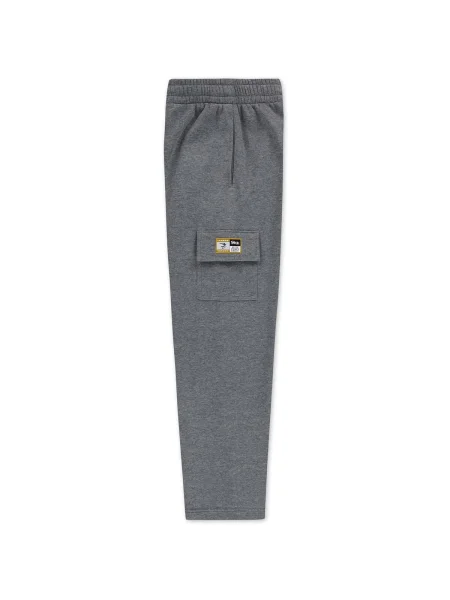 Fleecová mikina Nike sivá