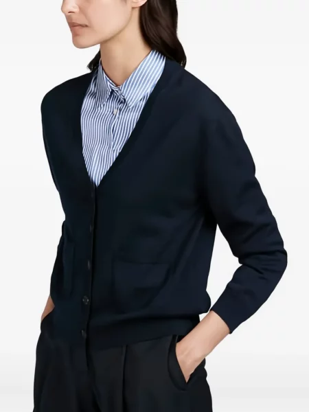 Cardigan Paul & Shark de lână albastru