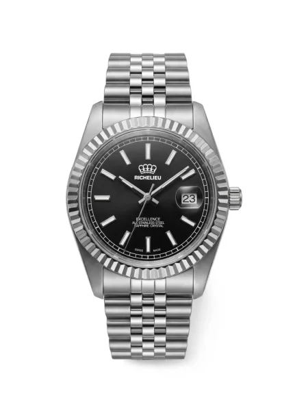 Ceas Richelieu Swiss negru