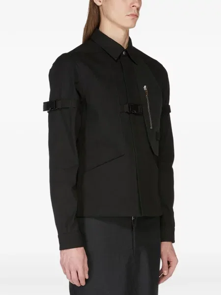 Πουκάμισο Rick Owens μαύρο