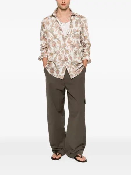 Lung cămașă Etro cu imagine cu model paisley