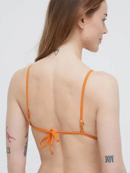 Plavková podprsenka Billabong mírně vyztužený košík oranžová