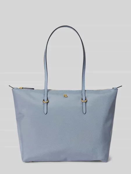 Lauren Ralph Lauren torebka shopper niebieska