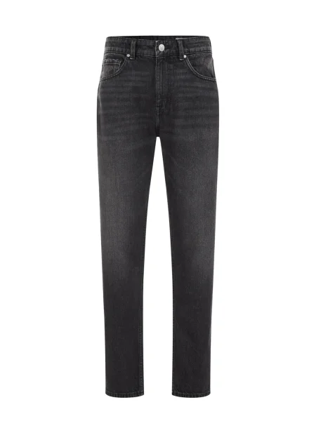 WE Fashion Jeans denim negru