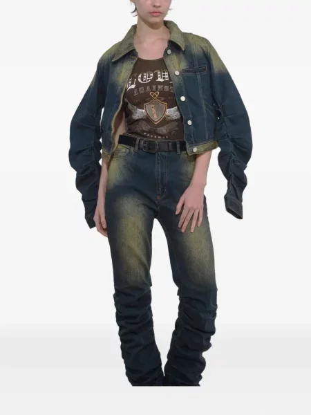 Džínsová bunda Vivamus modrá