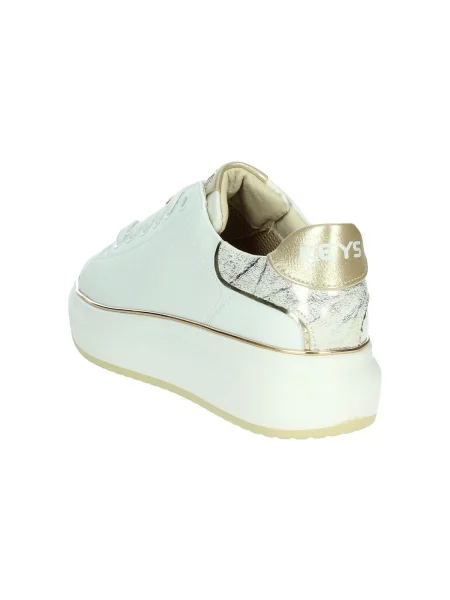 Pantofi Keys alb