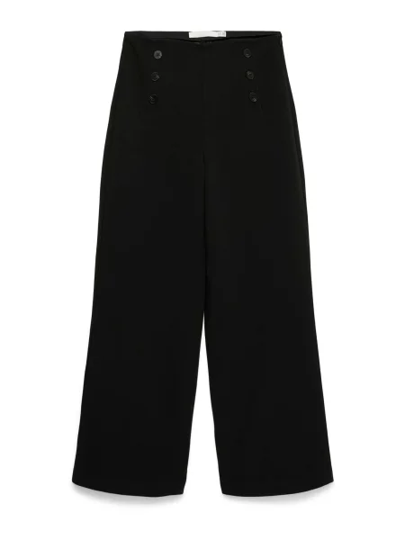 VERO MODA Nohavice čierna