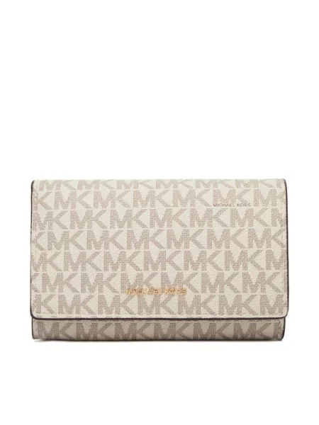 MICHAEL Michael Kors Novčanik smeđa / pastelno / zlatna žuta