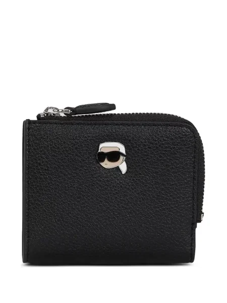 Pénztárca Karl Lagerfeld fekete