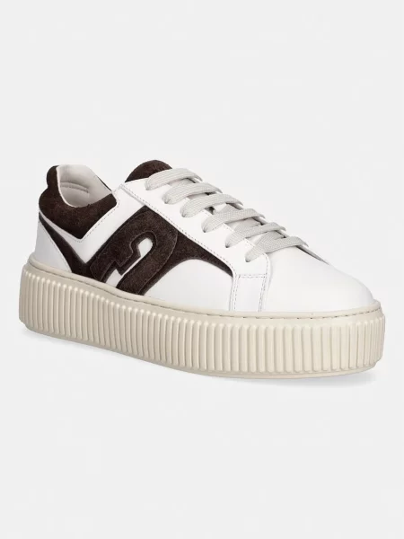 Furla Sky Lace-Up tenisice za žene od kože bež