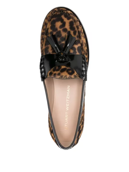 Pantofi loafer Stuart Weitzman maro