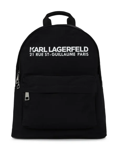 Rucsac Karl Lagerfeld cu imagine negru