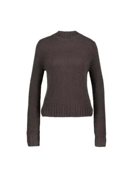 Sweter Lu Ren brązowy