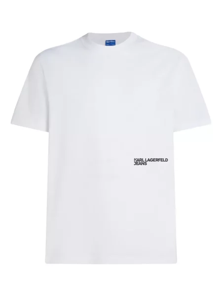 Tricou Karl Lagerfeld Jeans cu imagine negru