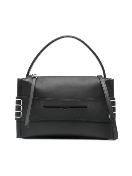 Loafersy Jw Anderson skórzane czarne