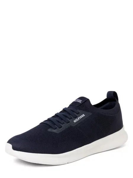 Tommy Hilfiger LIGHTWEIGHT KNITTED RUNNER sneakersy niebieskie
