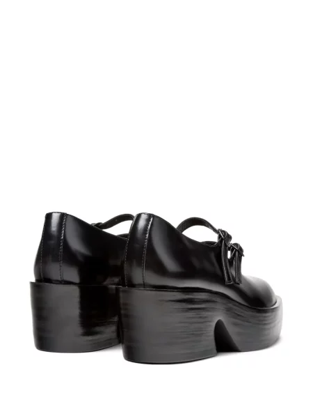 Pantofi cu toc Camper cu cataramă negru