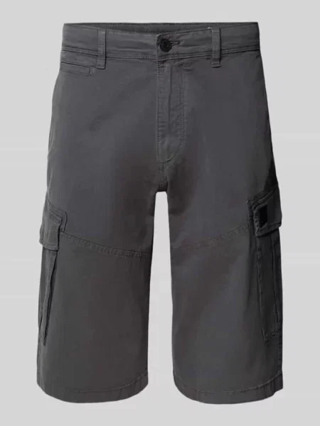 Szorty cargo o kroju relaxed fit z mieszanki bawełny S.oliver Red Label