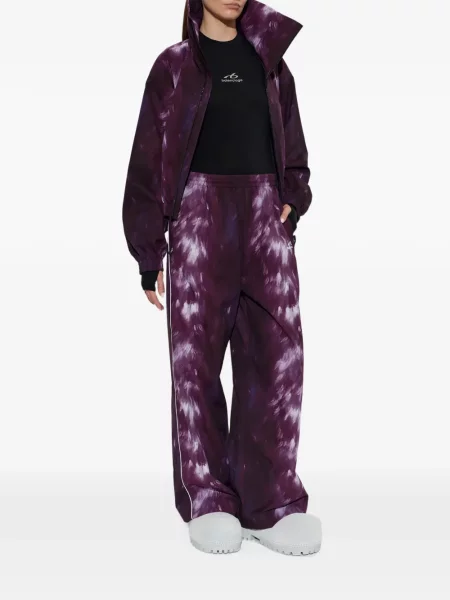 Nohavice Balenciaga fialová
