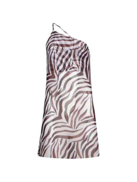 Mała sukienka mini Bond Eye na jednym ramieniu garniturowa