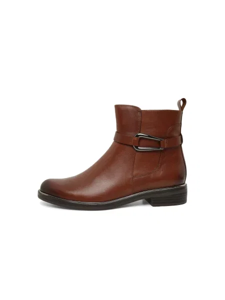 CAPRICE Botine coniac maro