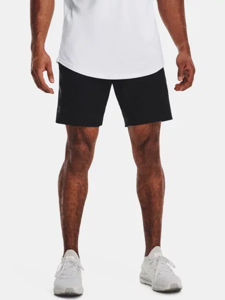 Pánske šortky Under Armour Unstoppable black/black biela